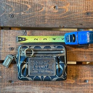 Coach Black and Gold Wallet